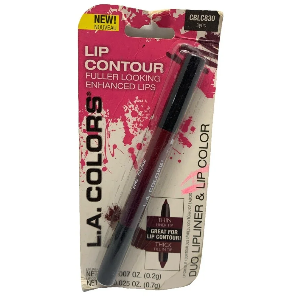 L.A. Colors Regal Lip Contour 2-in-1 Duo Lipliner and Lip Color CBLC830